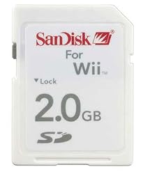 SanDisk Wii 2GB Secure Digital SD Gaming Memory Card - Bulk Packaging