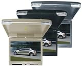 Absolute PFL-166IRG 16 TFT/LCD Overhead Flip Down Monitor with Built-In IR Transmitter - Color:Gray