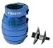 Phoenix Grenade Bar Clamp 4 bolt SCS Compression System 3" Tall BLUE