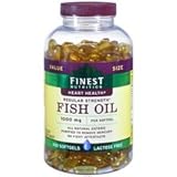 UPC 311917139524 product image for Finest Nutrition Fish Oil with 300mg of Omega-3, 1000mg per Softgel, 100 Softgel | upcitemdb.com