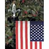 Garden Pole Solar Fleur de Lis