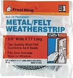 Tools & Hardware : Thermwell #MZ38H 5/8' MTL/Felt Weather Kit