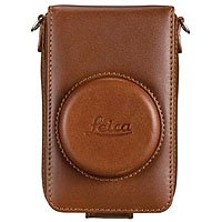 Leica Leather Carry Case for the D-LUX 4 Digital Camera, Brown