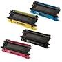Brother Compatible TN-115 Set of 4 Laser Toner Cartridges: 1 each of Black TN115BK, Cyan TN115C, Magenta TN115M, Yellow TN115Y by LD Products