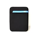 HP TX2-1020US TouchSmart 12.1-Inch Laptop Neoprene Notebook Flip Top Skin Fit Sleeve (Black/Blue)