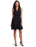Nine West Dresses Women's Jersey Belted Surplice Dress