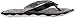 adidas Performance Women's Anyanda Flex W Athletic Sandal,Black/White/Core Heather Grey,9 M US