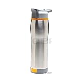 Nathan Insulated Stainless Steel Bottle: 16oz; Steel Insulated Stainless Steel Water Bottle