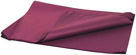 Brand New Tissue Paper Pack, 48 Sheets, 20" x 30", Dubonnet