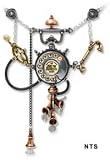 Bell-Telegraph Candlestick Aigleterre - Alchemy Gothic Pendant Necklace