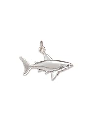 Sterling Silver Shark Charm
