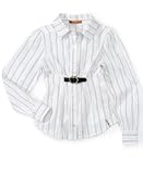 Apple Bottoms - Apple Bottoms Little Girl Buckle Shirt