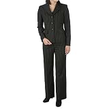 Petite Kasper Striped Pantsuit
