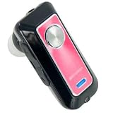 Emerson BTEM227RD Bluetooth Headset with Hear Clear Noise Reduction Design- Retail Packaging - Red