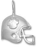 LogoArt Clemson Tigers Sterling Silver Helmet Pendant