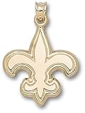 NFL New Orleans Saints Sterling Silver Logo Pendant