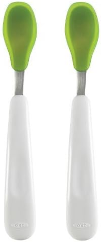 OXO Tot Feeding Spoon Set, Green Gift, Baby, NewBorn, Child