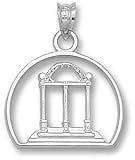 Georgia Bulldogs Arch Pendant - Sterling Silver Jewelry