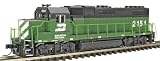 Proto - PROTO N Diesel EMD GP38-2 w/88 Low Nose - BN #2151 Powered N