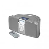 Exclusive Emerson iP550 iTone Portable Stereo System for iPods (Silver) By EMERSON