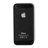 ArktisPRO iPhone 5 DELUXE Case, Cover, H�lle - R�ckseite transparent klar / schwarzer Rahmen -von "ArktisPRO"