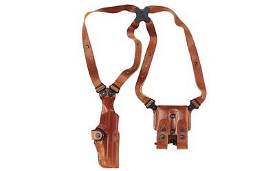 Galco Vertical Shoulder Holster System for Sig-Sauer P226, P220 (Tan, Ambi)