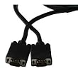 Micro Connectors M05-112GDS SVGA/VGA Coaxial HD15 Male To Male Replacement Cable (25 Feet)