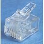 RJ11 4C Modular Connectors For Flat Cable 10 Pcs.