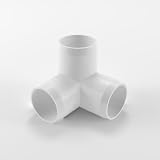 1" 3-way Elbow PVC Fitting Connector