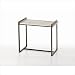Hollis Side Table in Distressed Charcoal