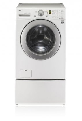 3.7 cu. ft. Capacity Front Load Washer with LED Display 6Motion Technology TrueBalance Anti Vibration System SpeedWash Cycle Energy Star Rated: White