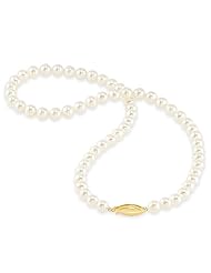 Freshwater Pearl Strand in 14K Yellow Gold (6.5-7mm)
