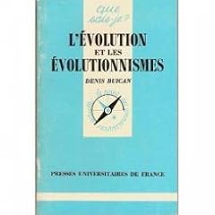 L'�volution et les �volutionnismes