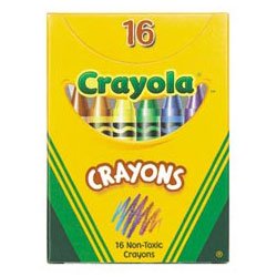 Box of 8 Crayons - Standard by Crayola