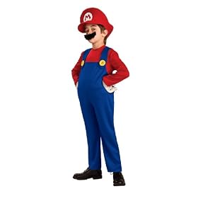 Rubies Costume Co. Super Mario Brothers, Deluxe Mario Costume, Medium