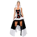 Enchanting Queen Of Hearts Deluxe Costume