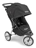 City Elite Series Single Urban Terrain Swivel Wheel Stroller (Black / Black) from The Baby Jogger