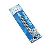LubriGlide Ballpoint Pen Refill, Fine Point, Black Ink, 2/Pack PAP43324