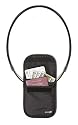 PouchSafe Black Secure Neck Pouch - 2001