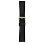 Hadley-Roma Men's 18-mm Black Kevlar With Leather Backing Watch Strap #MSM841RA-180