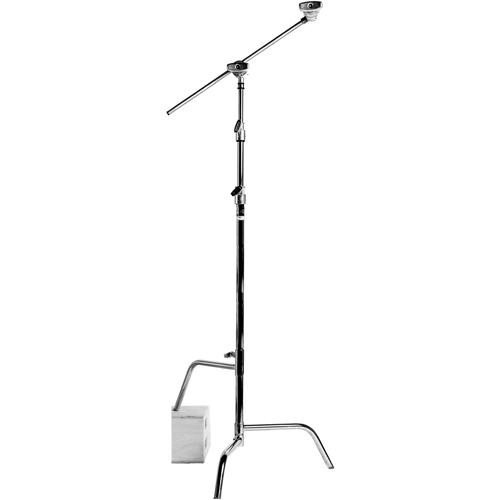 Matthews 40 Inch Century Stand with Sliding Leg, Grip Head, Arm, Maximum Height 10.5 feet , Supports 22 lbs., Chrome On Sale