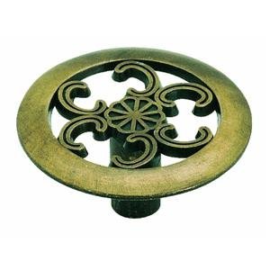 Amerock 890-ABS Antique Brass Knob
