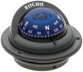 RITCHIE TR-35G TREK FLUSH MT COMPASS GREY