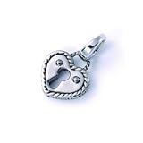 Produkt-Bild: Fossil JF82274 Herz mit Schloss Charm-Anh&auml;nger