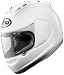 Arai Corsair V Solid Full Face Motorcycle Riding Race Helmet – White