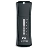 Lexar JumpDrive Secure II Plus 8 GB USB 2.0 Flash Drive LJDSEP8GBASBNA