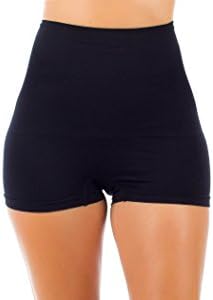 3 Pack Women's High-Wasited Seanless Tummy Cincher Brief Panties