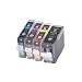 CLI-8 and PGI-5 WITH CHIP - 4 pack (CLI-8 CYM and PGI-5 Black) Canon Compatible Ink Cartridges for Canon Pixma MP520, MX700, IX4000, IX5000, IP3500 - CLI8/PGI5 (Contains: any comnination of CLI-8C, CLI-8Y, CLI-8M, PGI-5BK) - Latest Chip Installed, Ready For Use, No Fuss!