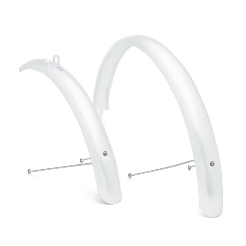 Electra Townie White Aluminum Fender Set (26- Inch)
