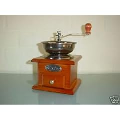 Klassische Kaffeem�hle Kaffee M�hle aus Holz, NEU,OVP